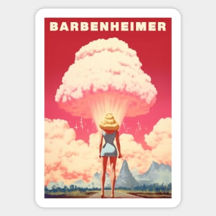 BARBENHEIMER 2023 Sticker